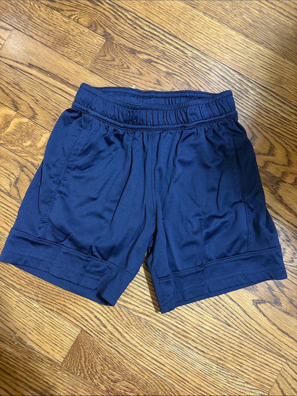all in motion Navy Athletic Shorts with Elastic Waistband